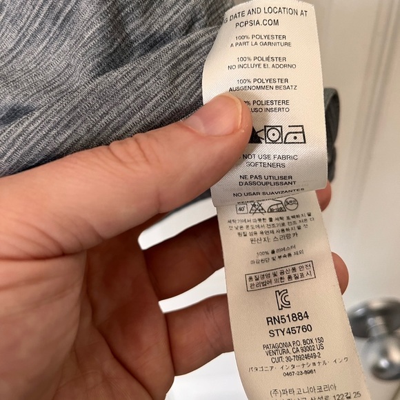 Mens Patagonia Cool Daily Capilene T Shirt Small - Picture 5 of 5